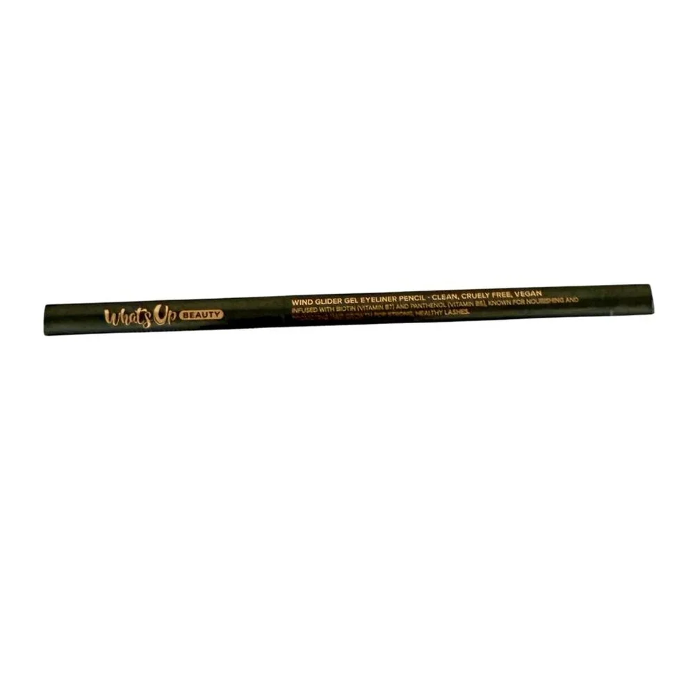 Whats Up Beauty Wind Glider Gel Eyeliner 01 Black Vegan Clean Retractable Pencil